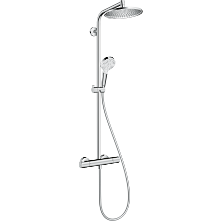 Душевая система hansgrohe Crometta S 240 1jet с термостатом 27267000, хром
