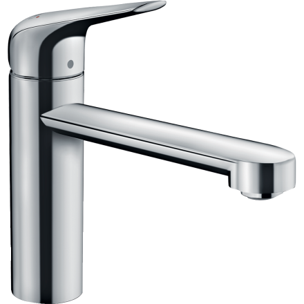Смеситель для кухонной мойки hansgrohe Focus M42 120, 1jet 71806000, хром