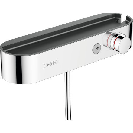 Термостат для душа hansgrohe ShowerTablet Select 400 с полочкой, 24360000, хром