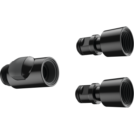 Адаптер для ручного душа hansgrohe для быстрой смены леек 28346000, черный