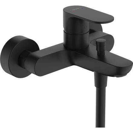 Смеситель для ванны hansgrohe Rebris S 72440670, матовый черный