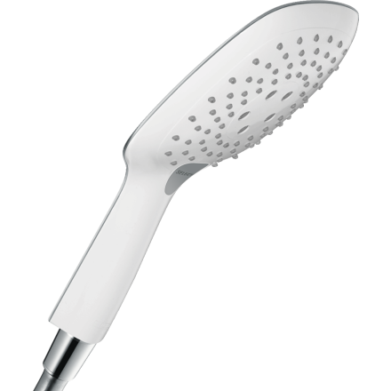 Ручной душ hansgrohe Raindance Select E 150 3jet 26550400, белый/хром