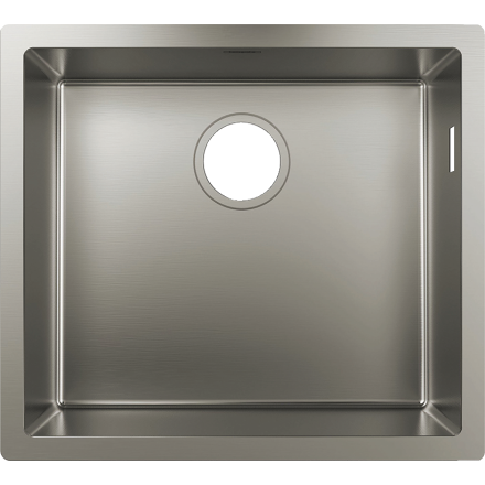 Кухонная мойка hansgrohe S71 S719-U500 интегрированная 43427800, нержавеющая сталь