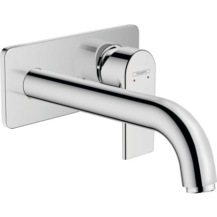 Внешняя часть смесителя для раковины hansgrohe Vernis Shape скрытого монтажа, настенный 71578000, хром