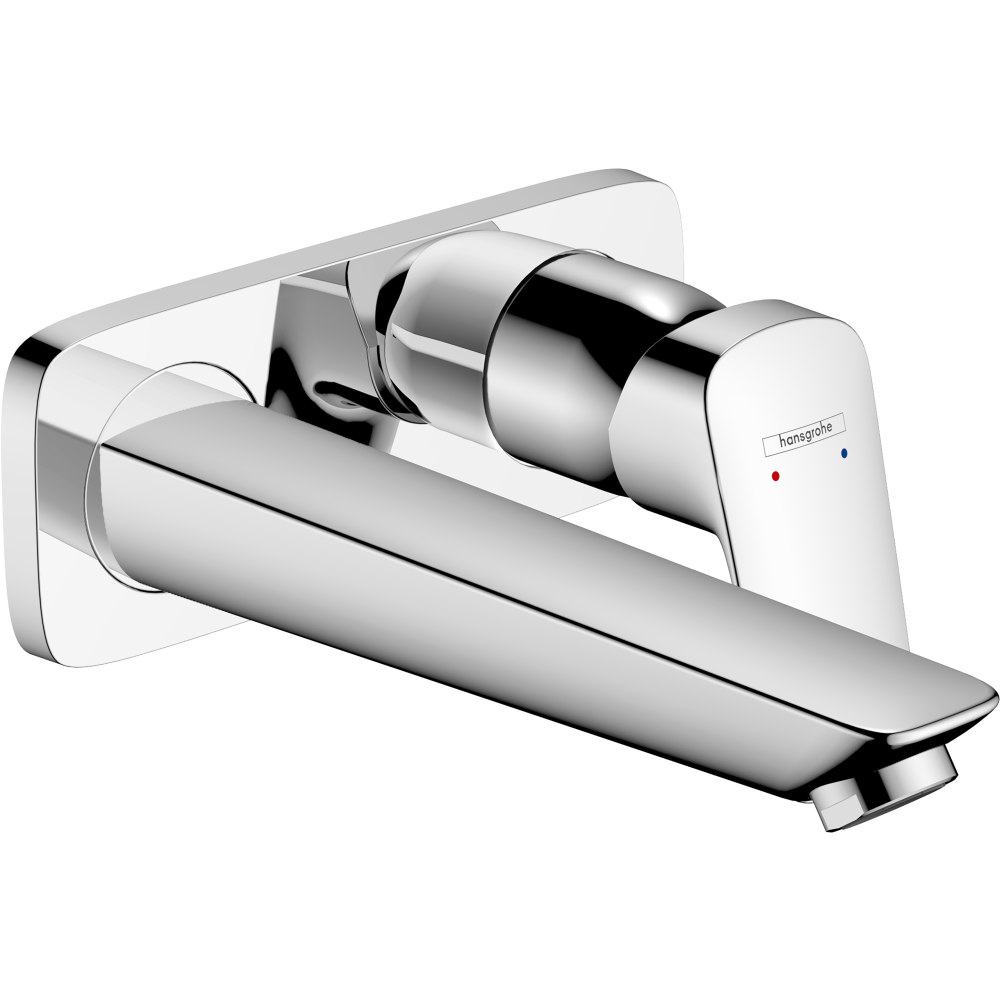 Внешняя часть смесителя для раковины hansgrohe Logis скрытого монтажа настенный 71220000U хром уцененный товар 17990₽