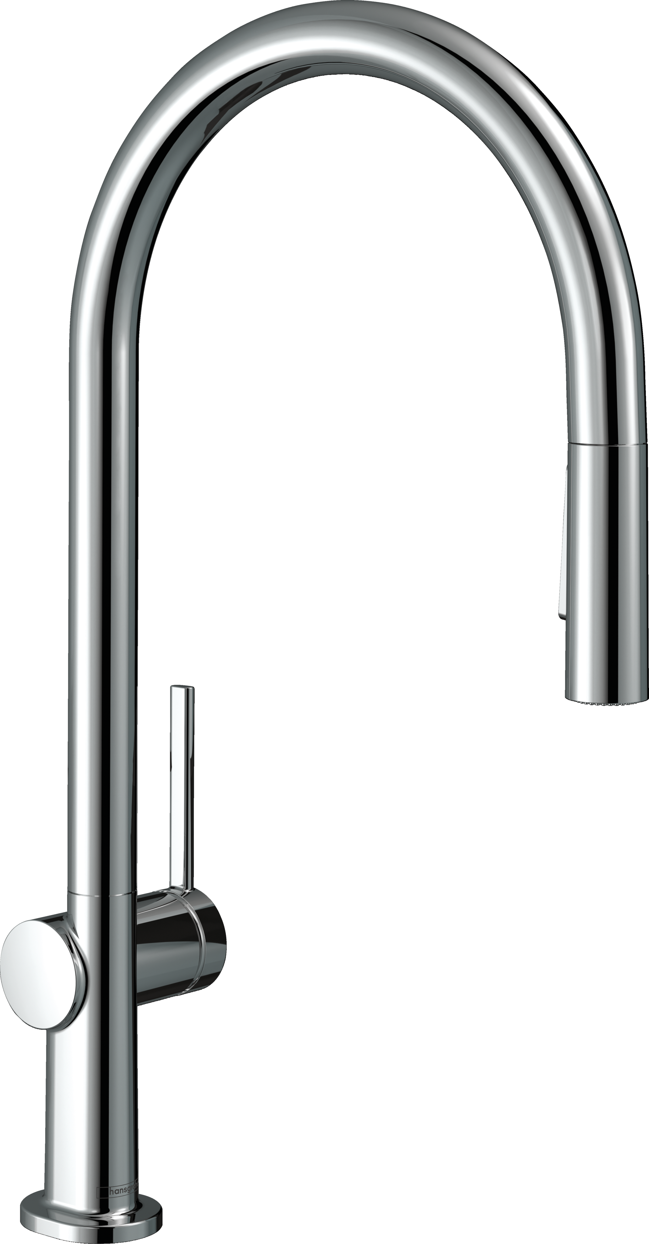 Смеситель для кухонной мойки hansgrohe Talis M54 210 с вытяжным душем 2jet 72800000U хром уцененный товар 47190₽