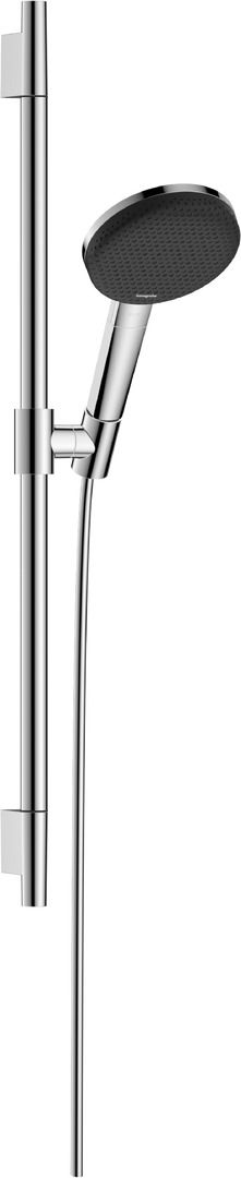 Душевой гарнитур hansgrohe Raindance Alive Select S 125 3 струи со штангой Unica S Puro 65 см 24602000 хром 38100₽