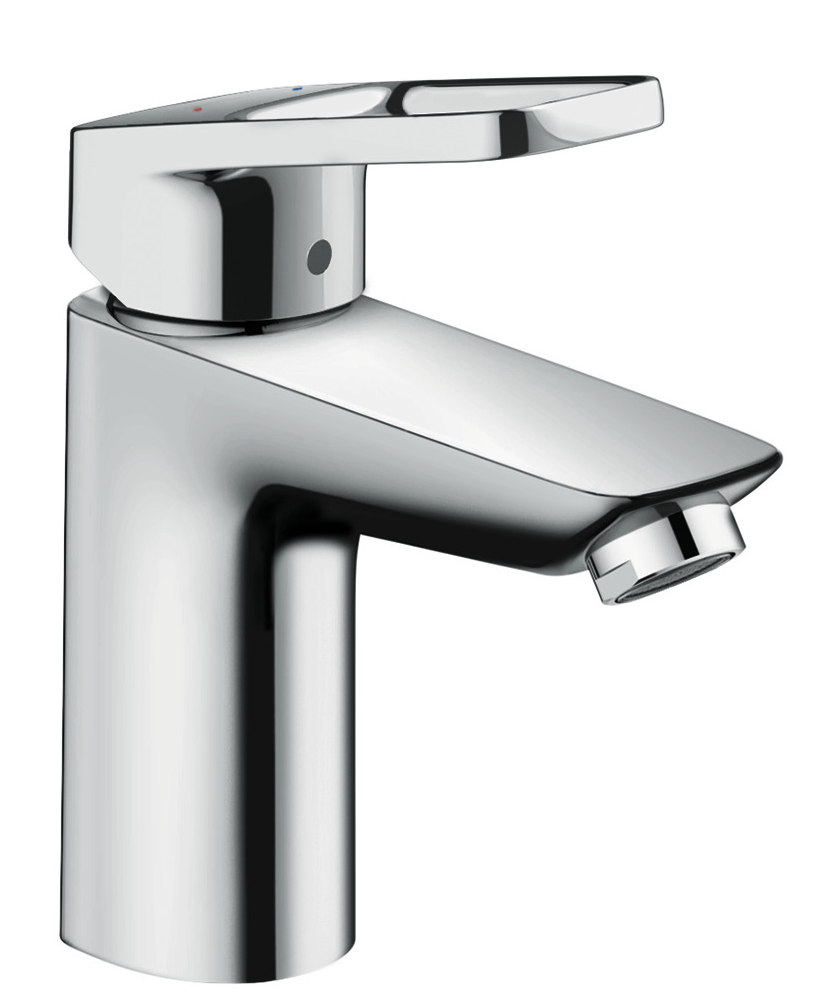 Смеситель hansgrohe Logis loop для раковины со средним изливом и сливным гарнитуром, хром 71151000